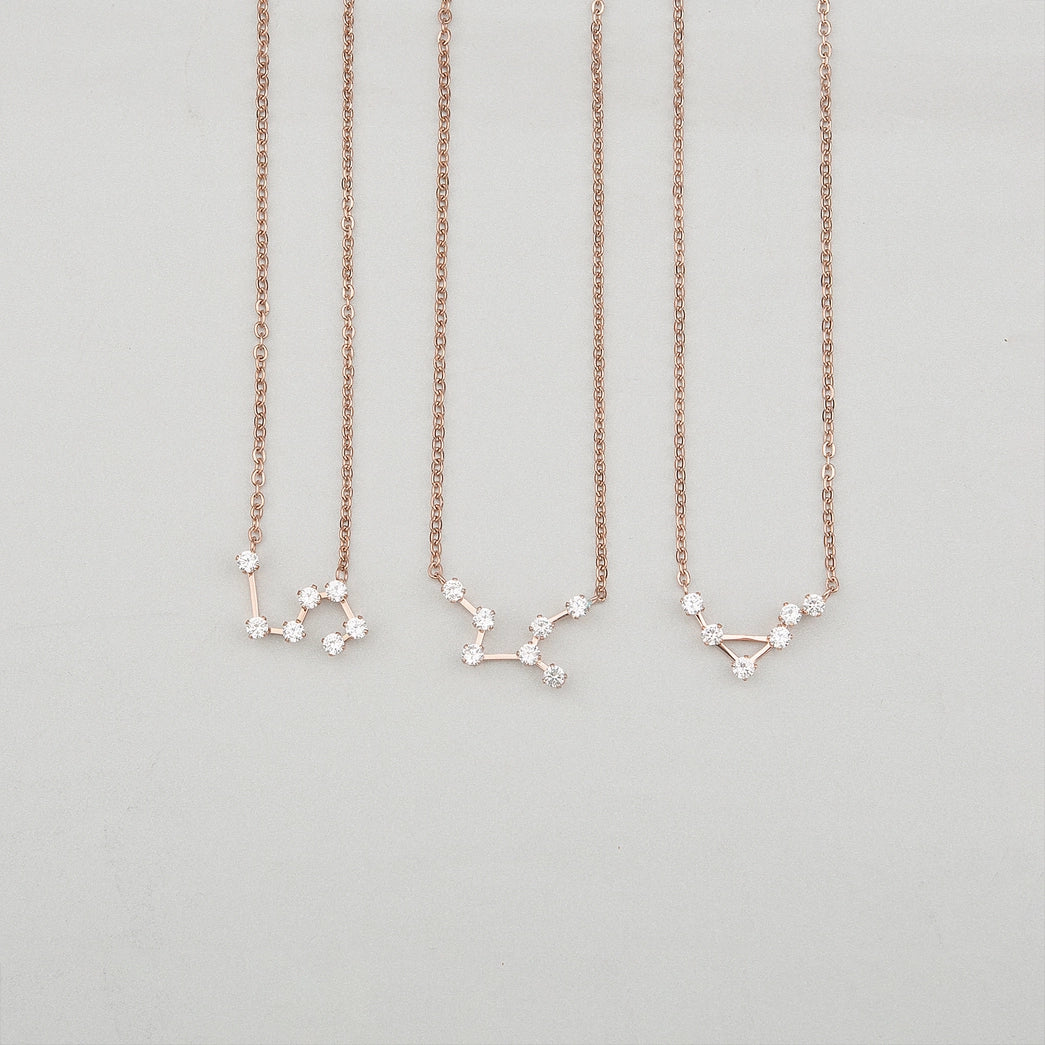 Rose Gold Constellation Necklaces
