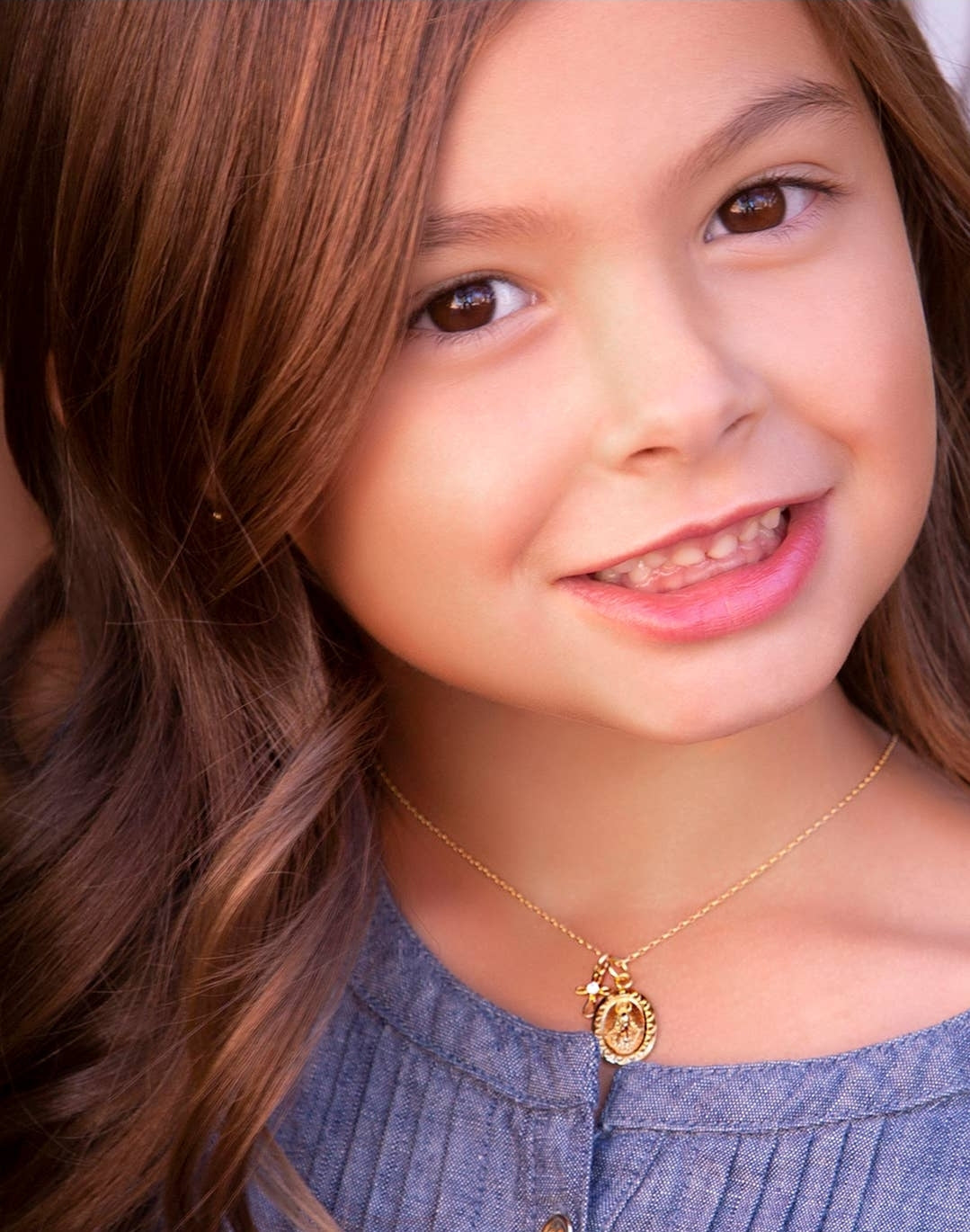 Gold Plated Miraculous Medal Cross Necklace