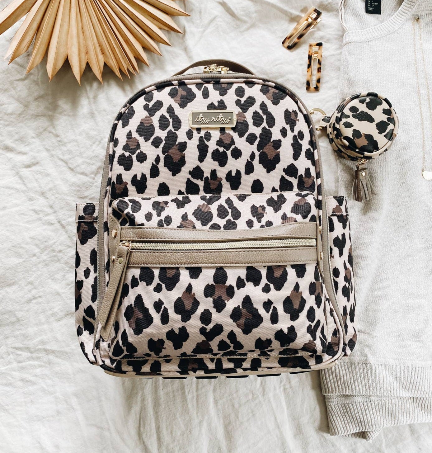 Leopard Itzy Mini™ Diaper Bag Backpack