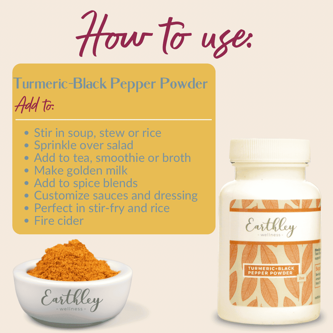 Turmeric and Black Pepper For Inflammation and Joint Discomfort
