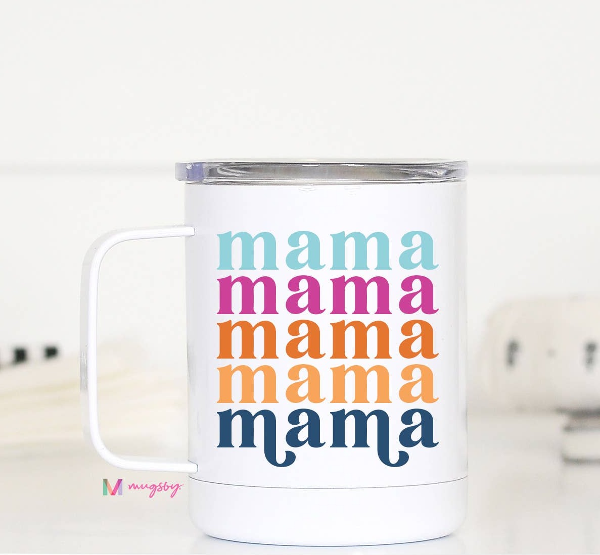Mama Caribbean Travel Cup With Handle