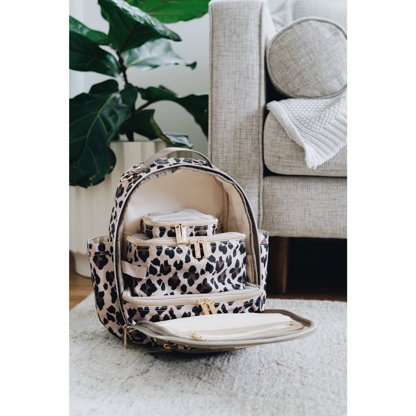 Leopard Itzy Mini™ Diaper Bag Backpack
