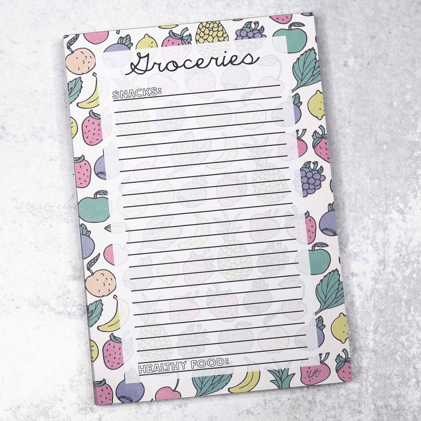 Groceries List Grocery Notepad