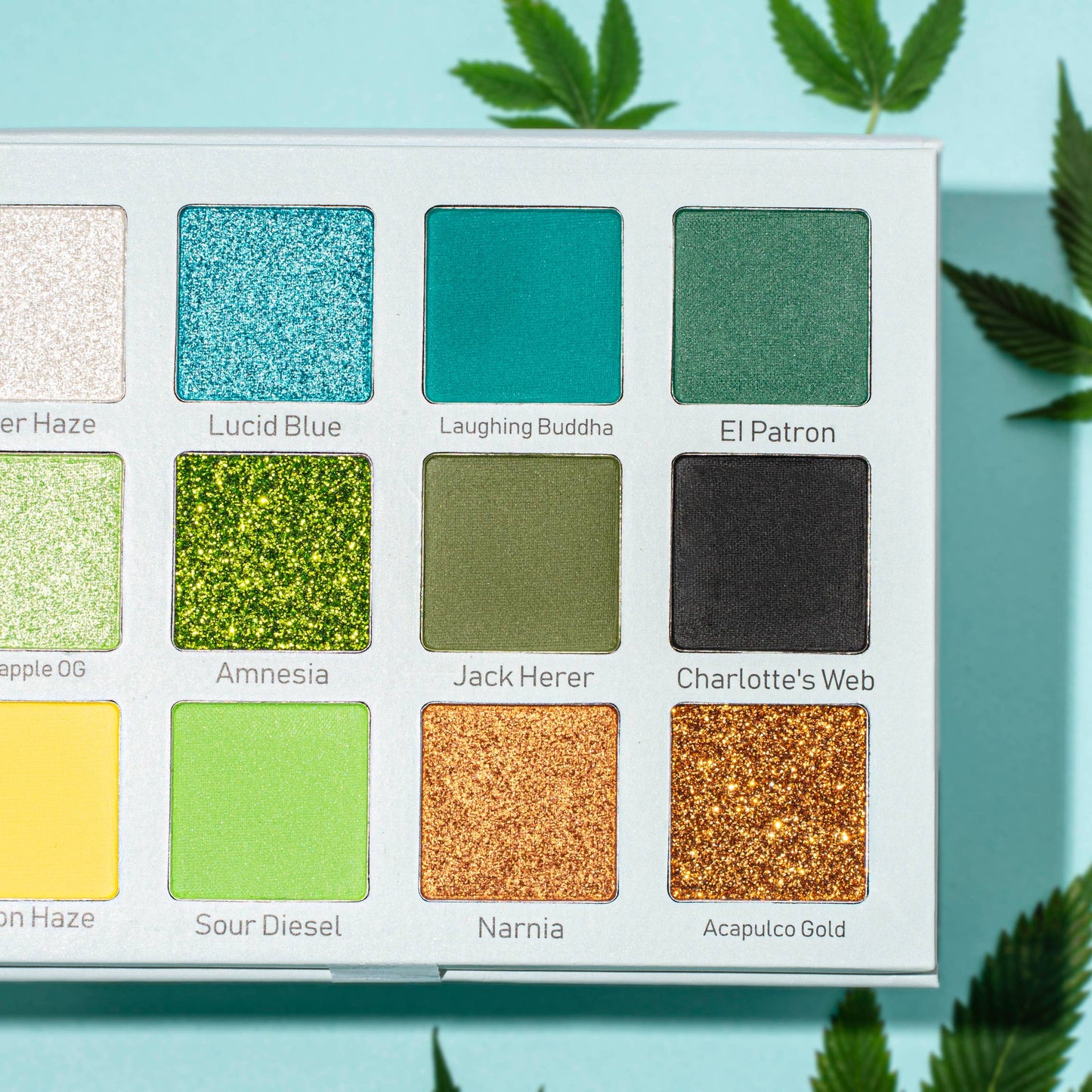 Hemp Eyeshadow Palette- Sativa