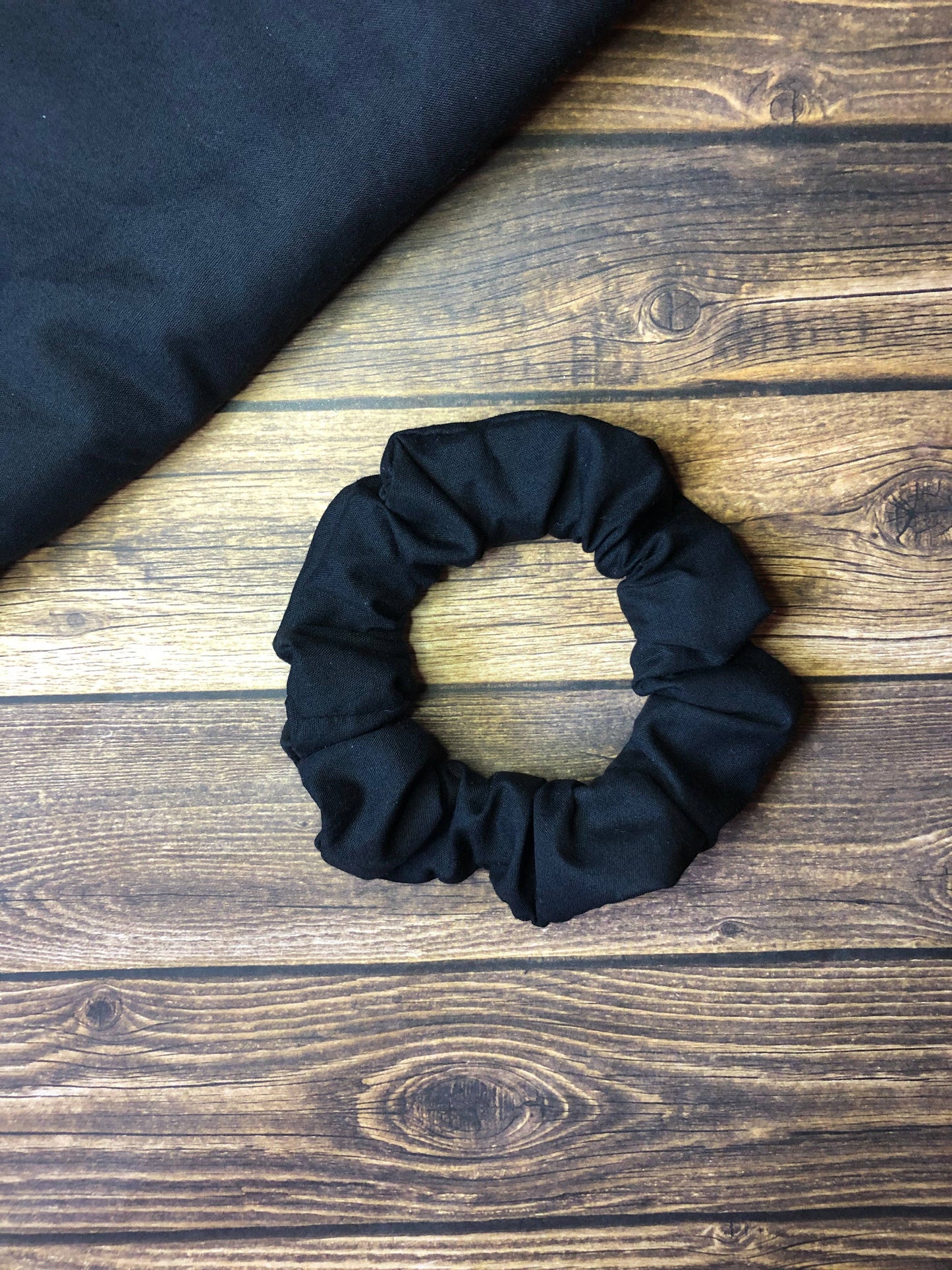 Black Hair Scrunchie