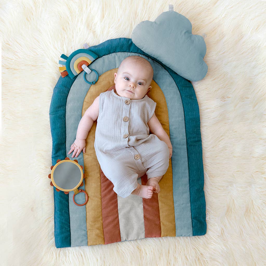 Ritzy Tummy Time™ Rainbow Play Mat FINAL SALE