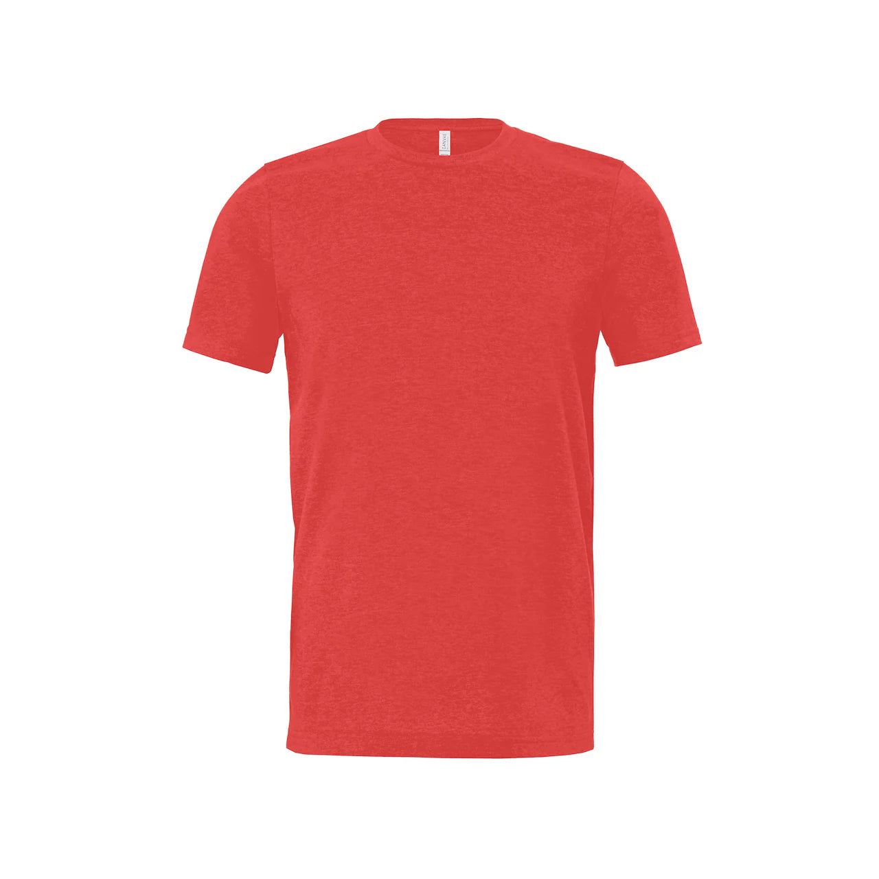 Bella Canvas Unisex Heather CVC T-Shirt - Heather Red