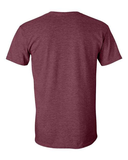 Gildan G640 Adult Softstyle® T-Shirt - Heather Maroon