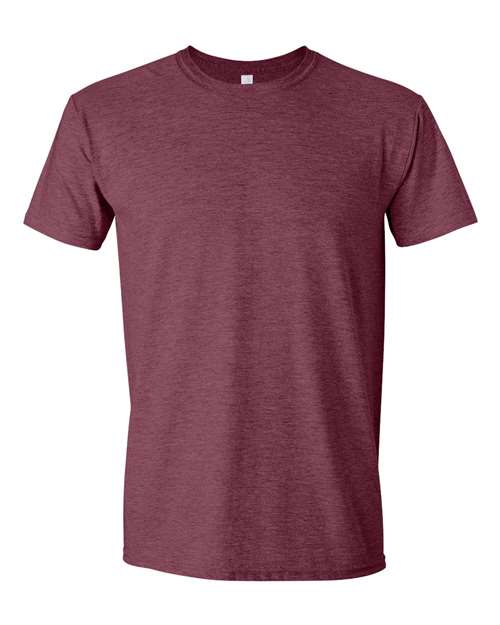 Gildan G640 Adult Softstyle® T-Shirt - Heather Maroon