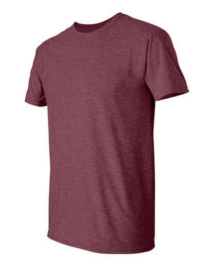 Gildan G640 Adult Softstyle® T-Shirt - Heather Maroon