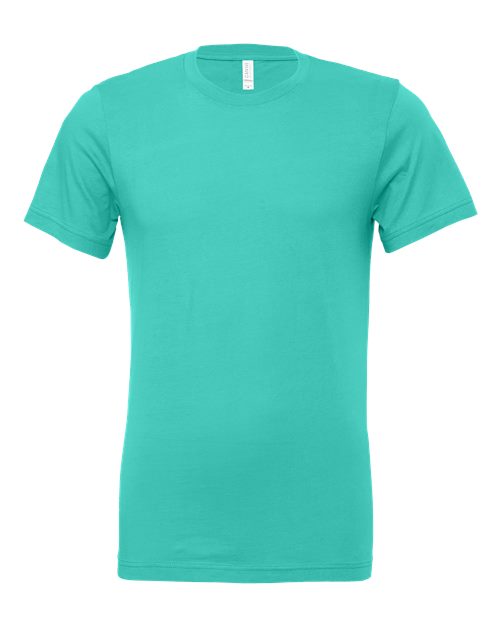 Bella Canvas Unisex Heather CVC T-Shirt - Teal