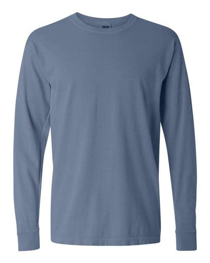 Comfort Colors Long Sleeve Tee - Blue Jean