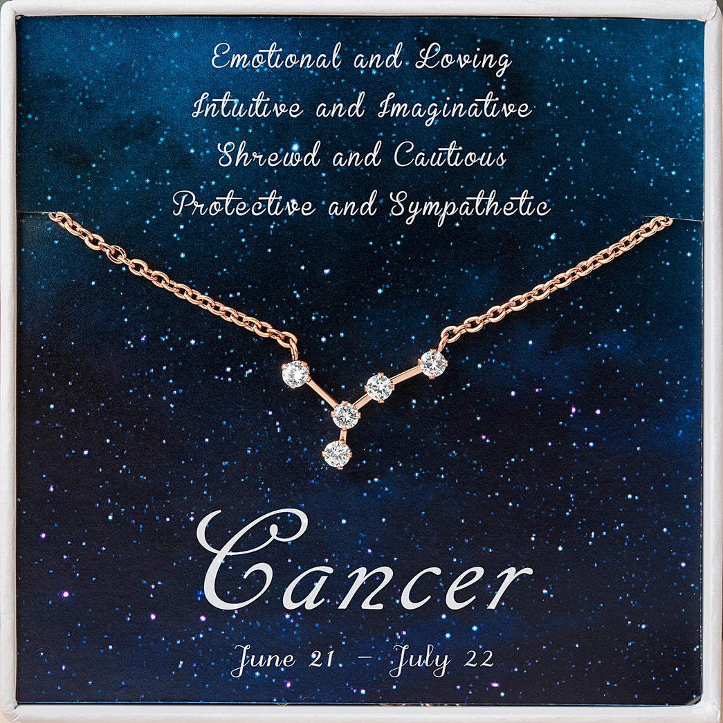 Rose Gold Constellation Necklaces