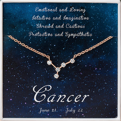 Rose Gold Constellation Necklaces