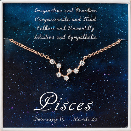 Rose Gold Constellation Necklaces