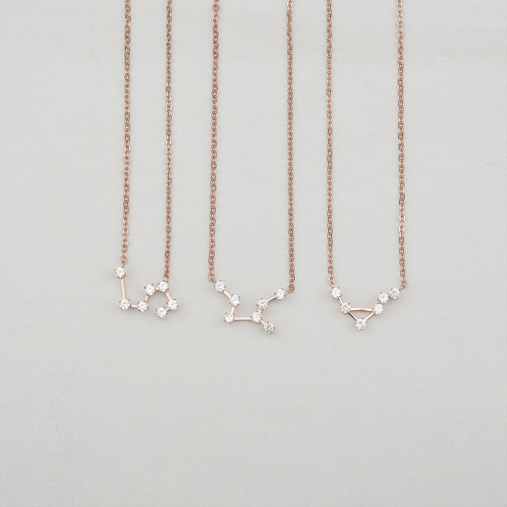 Rose Gold Constellation Necklaces