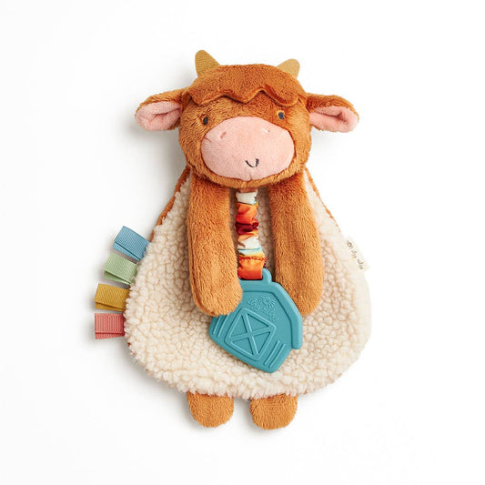 Highland Cow Itzy Friends Lovey Plush