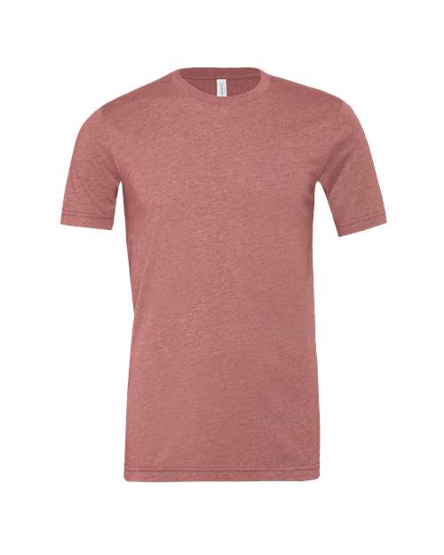 Bella Canvas Unisex Heather CVC T-Shirt - Heather Mauve