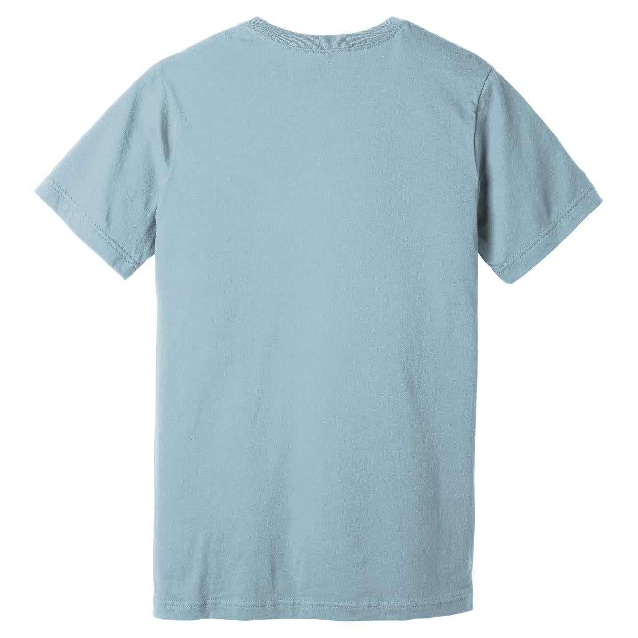 Bella Canvas Unisex Heather CVC T-Shirt - Light Blue