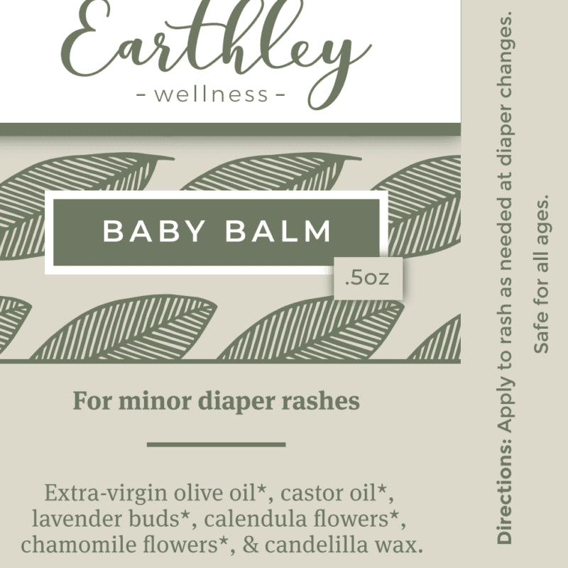 Baby Balm Herbal Salve – For Diaper Rash and Other Rashes