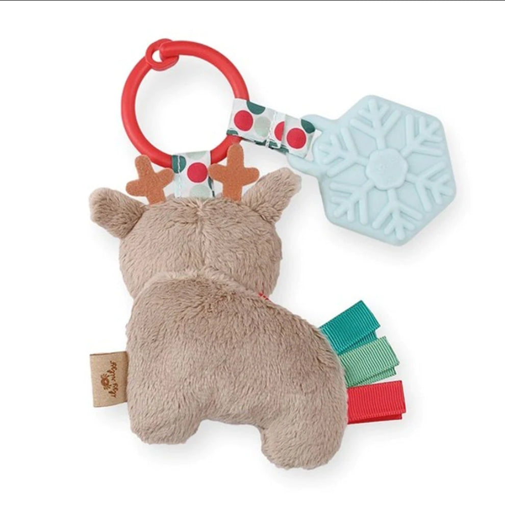 Holiday Reindeer Itzy Pal™ Plush + Teether