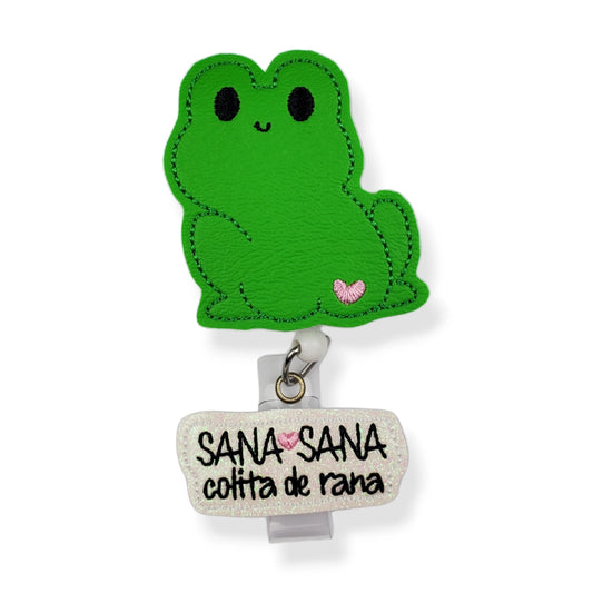 Sana Sana Frog Badge Reel