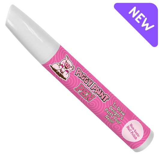 Piggy PINK Piggy Paint Pen Non-Toxic Kids Nail Polish