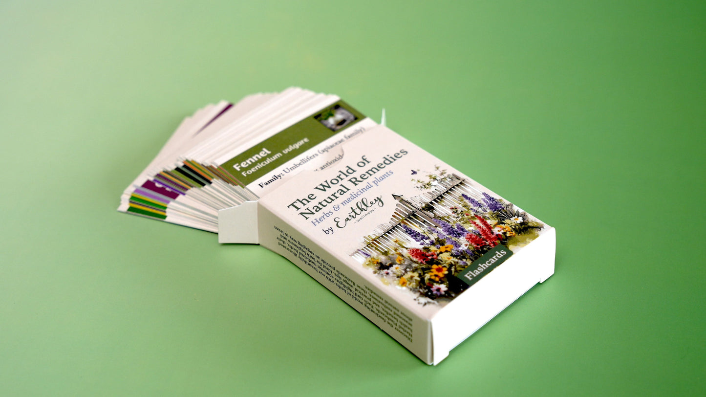 Herbal Flashcards Learn more about the World of Natural Remedies: Herbs & Medicinal Plants!