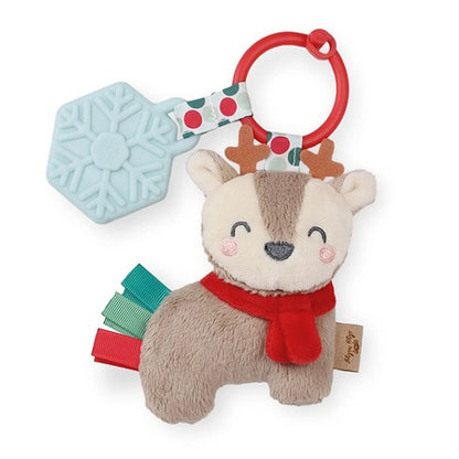 Holiday Reindeer Itzy Pal™ Plush + Teether