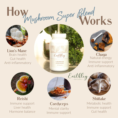 5 Mushroom Super Blend