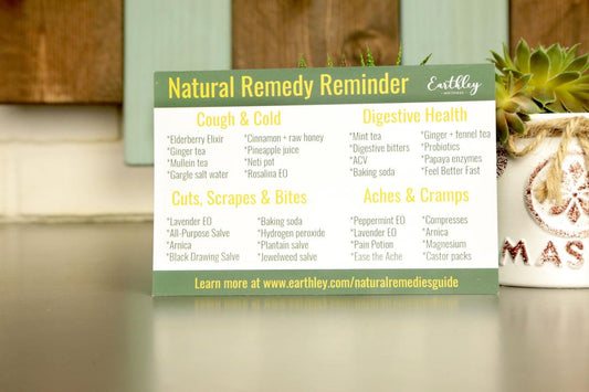 Natural Remedy Reminder Magnet