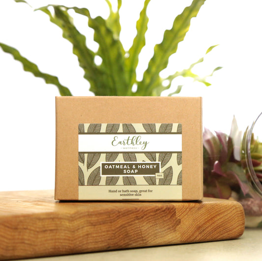 Oatmeal and Honey Soap For Dry, Damaged Skin