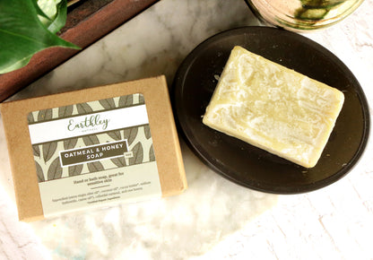 Oatmeal and Honey Soap For Dry, Damaged Skin