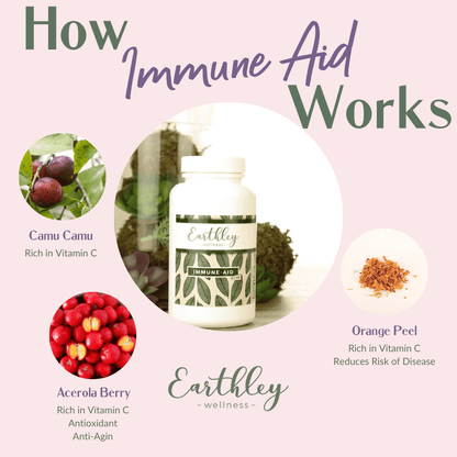 Immune Aid Vitamin C Powder
For Natural Vitamin C and Immune Support