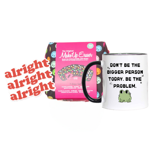Caffeinated & Unbothered Gift Set