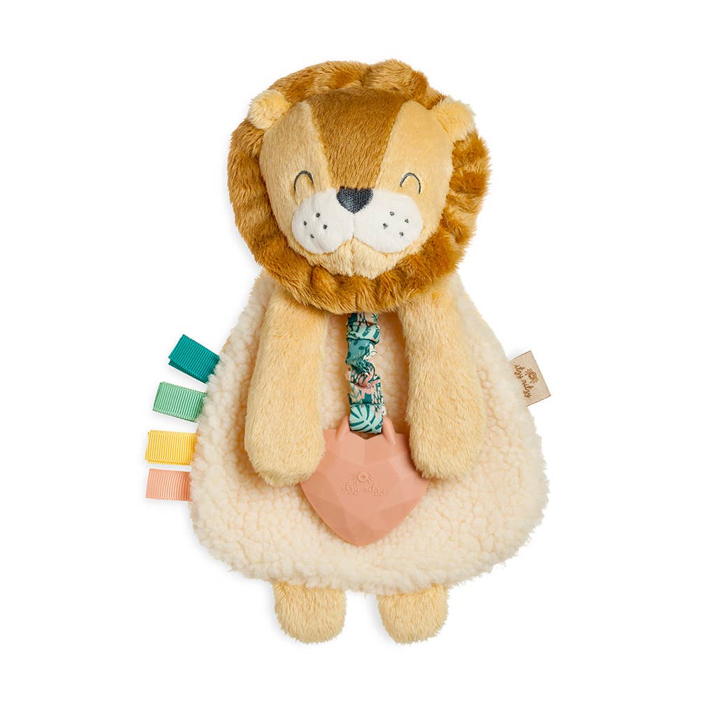 Itzy Lovey™ Lion Plush with Silicone Teether Toy