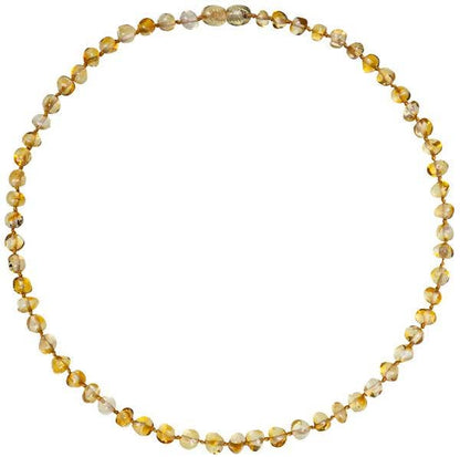 Adult Baroque Honey Necklace 18"