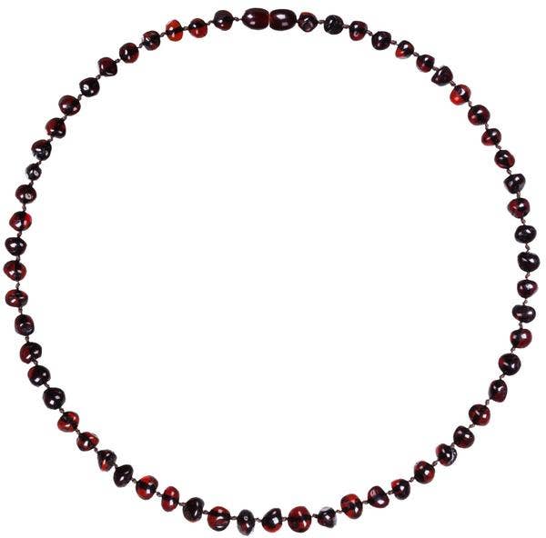 Adult Baroque Cherry Necklace 18"