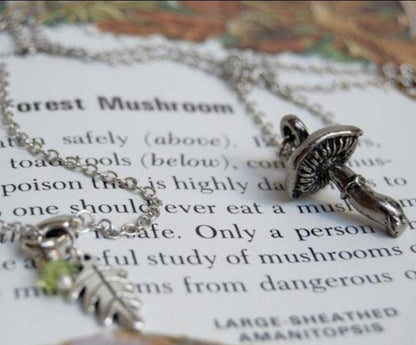 Forest Mushroom Necklace