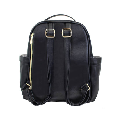 Black Itzy Mini™ Diaper Bag Backpack DISCONTINUED