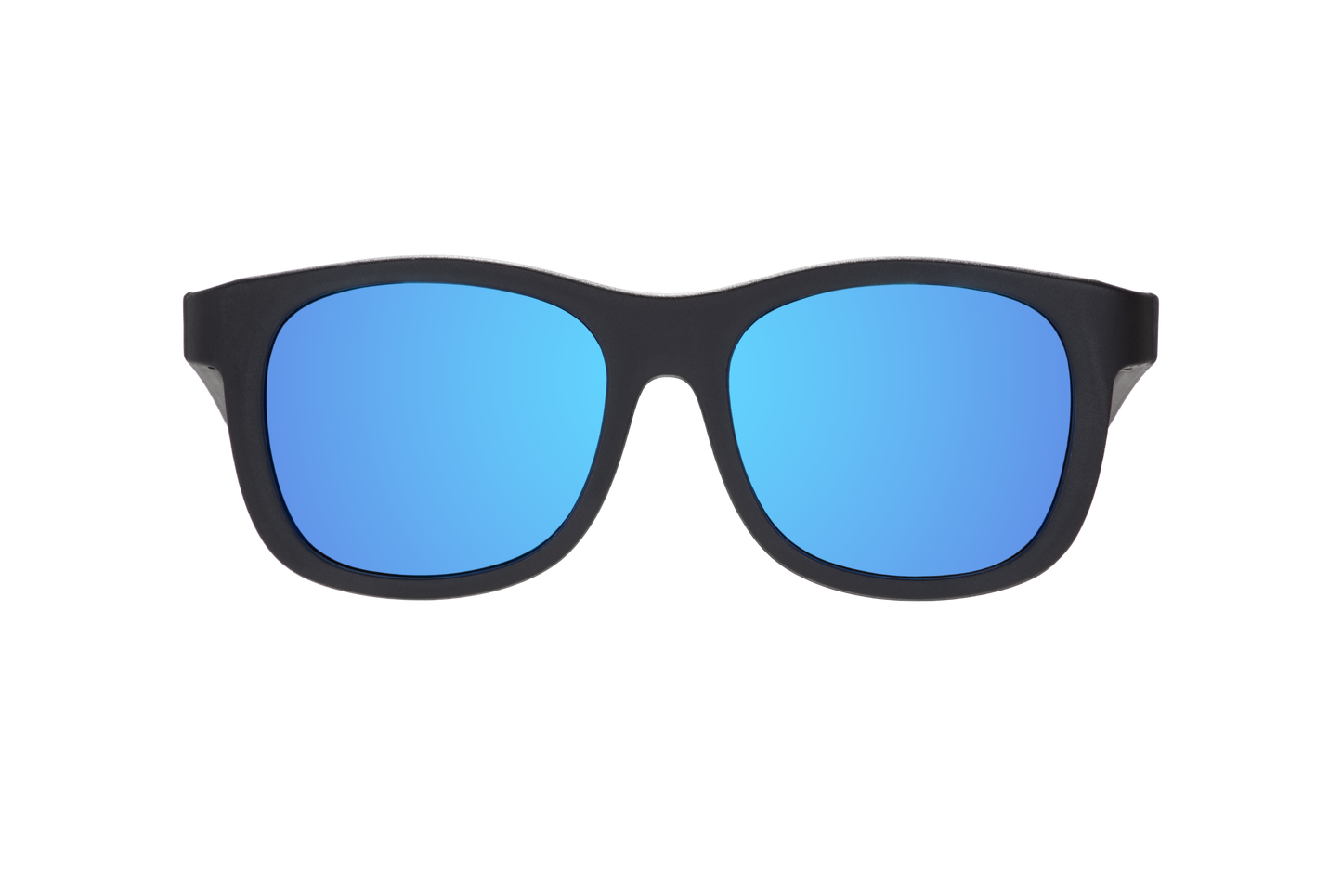 Polarized Navigator: Jet Black | Cobalt Mirrored Lens