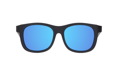 Polarized Navigator: Jet Black | Cobalt Mirrored Lens