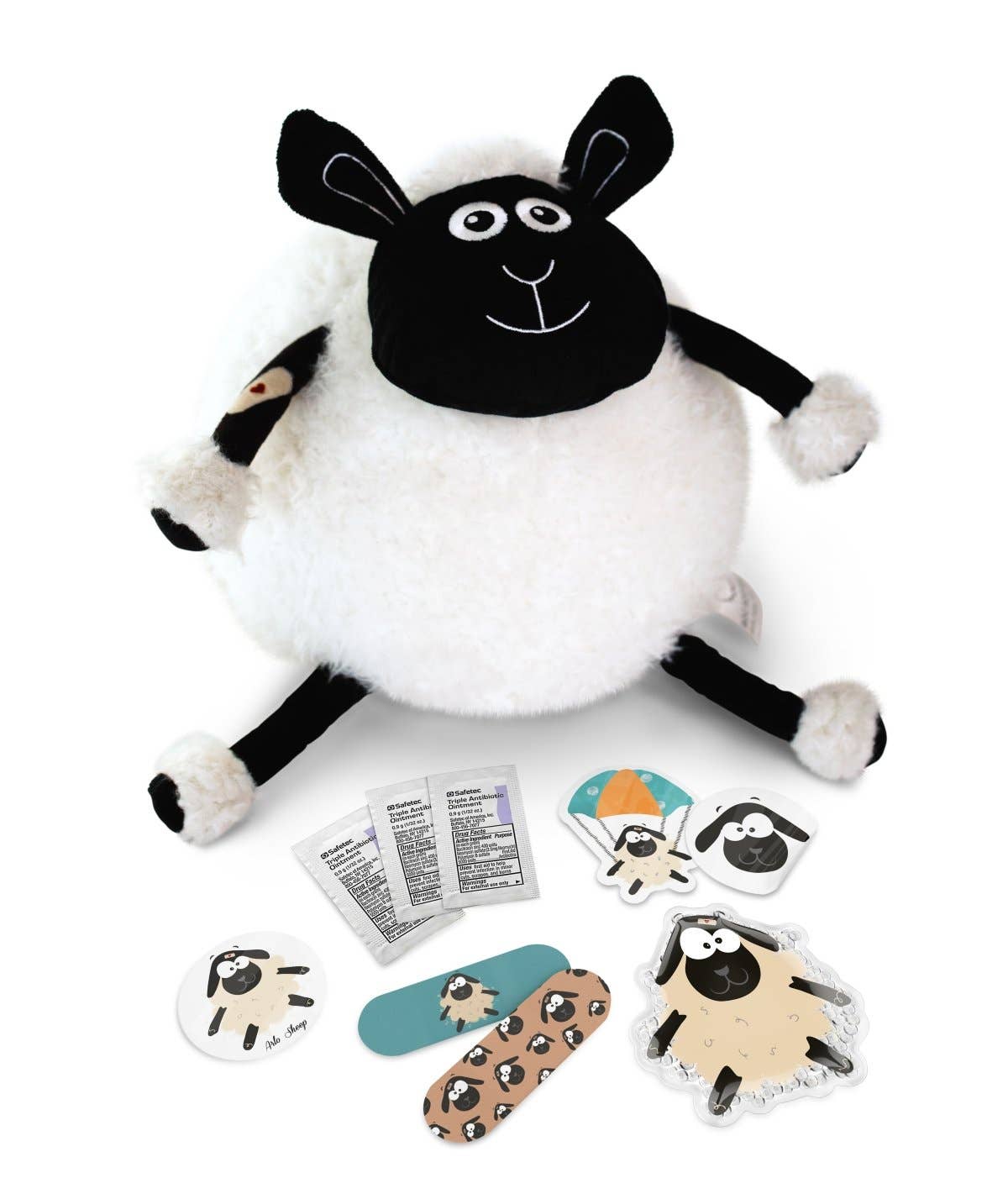 BOO BOO BALL Huggable First-Aid Kit ARLO SHEEP