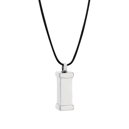 Boxed Urn Cross Memorial Necklace