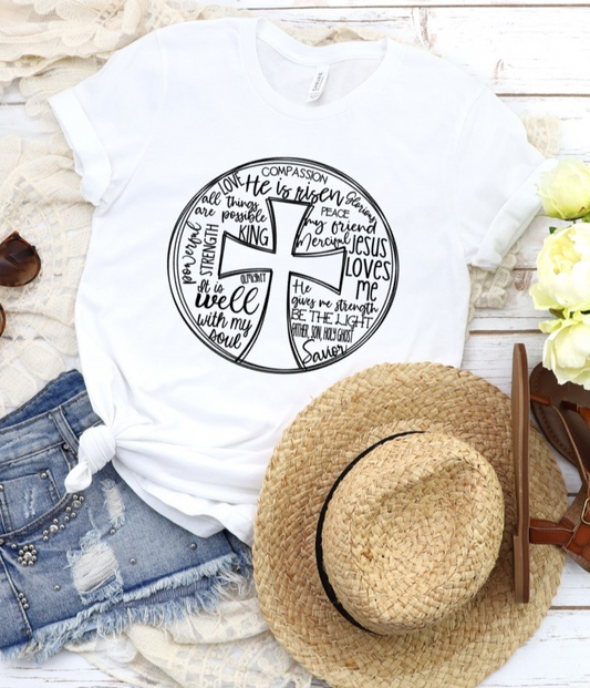 Easter Cross T-Shirt FINAL SALE