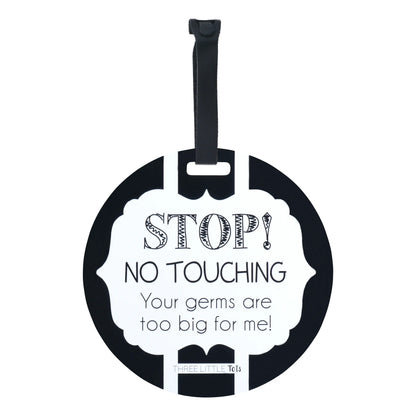 Spanish No Touching Car Seat and Stroller Tag