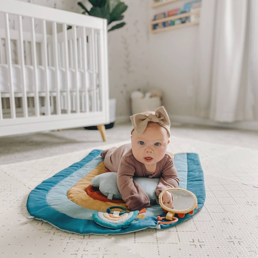 Ritzy Tummy Time™ Rainbow Play Mat FINAL SALE