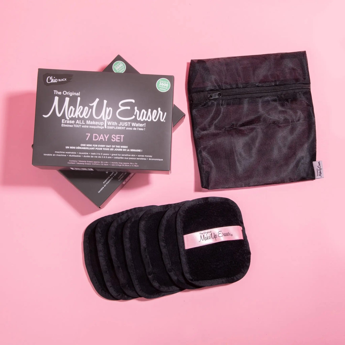 Chic Black 7-Day Set MakeUp Eraser