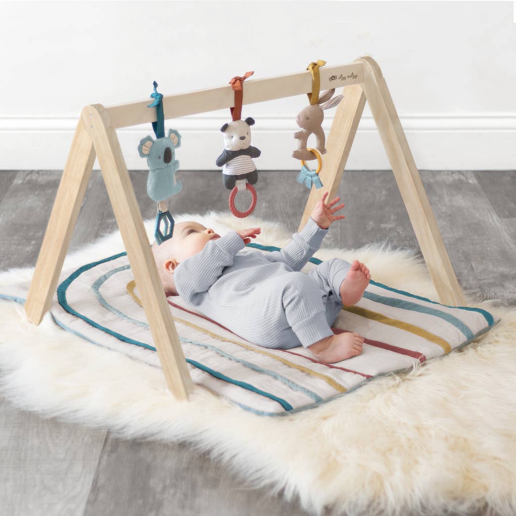 Bitzy Bespoke Ritzy Activity Gym™ Wooden Gym with Toys FINAL SALE