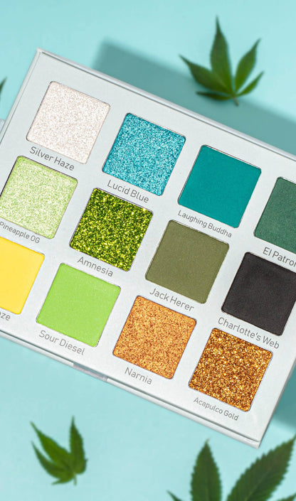 Hemp Eyeshadow Palette- Sativa